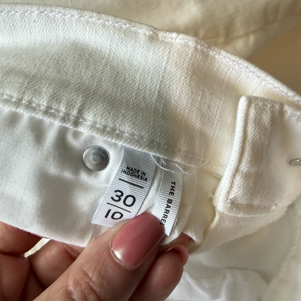 Loft Barrel Leg Jeans Size 30/10 - Picture 3 of 3